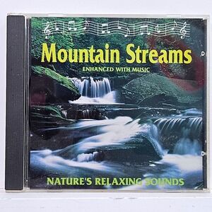 Unison Music Mountain Streams CD Nature‎ Sounds Celtic Harp Pan Flute 1995 NM